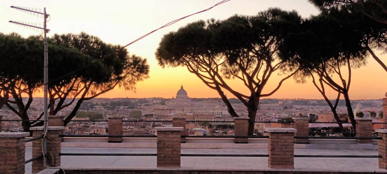 Spanish Steps Rome View Exteriér fotografie