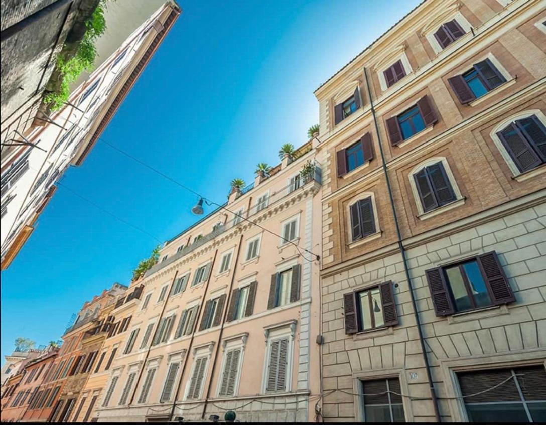 Spanish Steps Rome View Exteriér fotografie