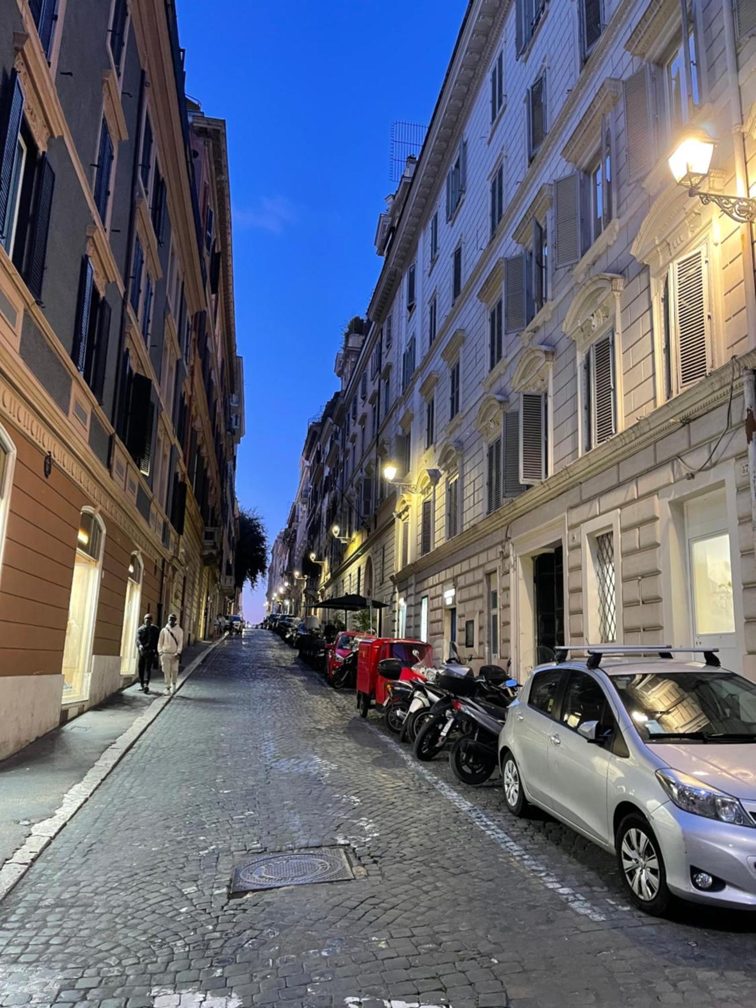 Spanish Steps Rome View Exteriér fotografie